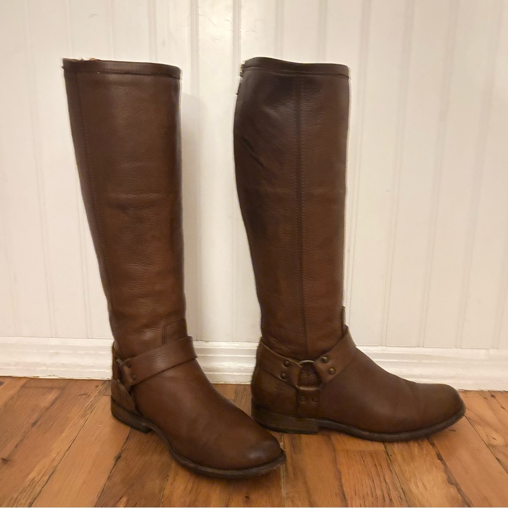 Frye Phillip harness boots